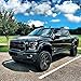 Seven Sparta Front Grill for Ford F150 2015 2016 2017, Including XL, XLT, LARIAT, King Ranch, Platinum and Limited, Amber LED Lights included, Raptor Style Grill Gray