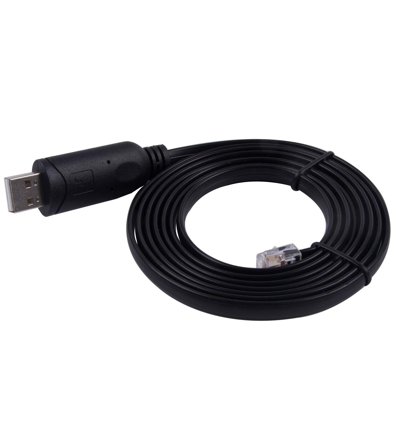 usangreen USB to RJ12 6P6C RS232 FTDI Serial Converter APC PDU Cable for APC UPS 940-0144