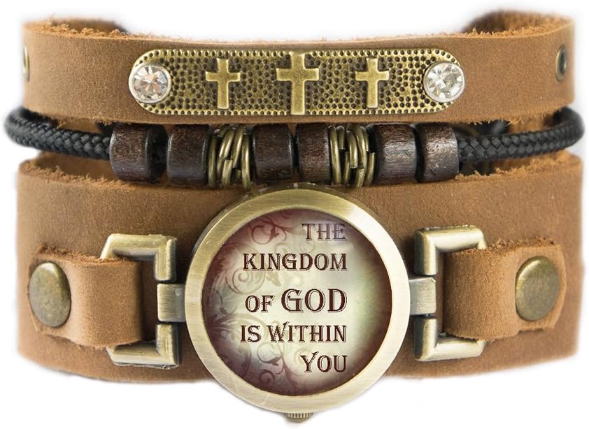 Inspirational Christian Cross Jewelry: Bible Verse Bracelet