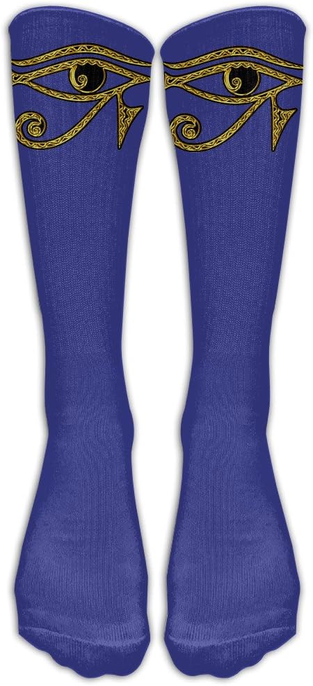 Men's Women's Eye Of Horus Reverse Moon Eye Of Thot I Athletic Socks Stockings Tube Socks