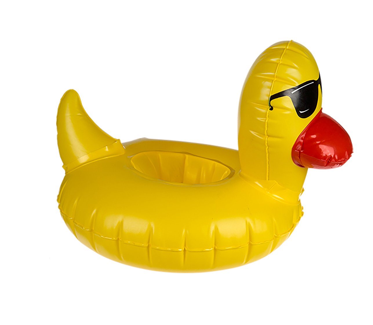 Out of The blue 91/4180 Inflatable Drinks Can Holder, Duck, One Size