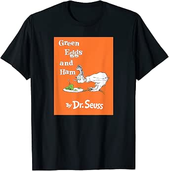 Dr. Seuss Green Eggs and Ham Book Cover 