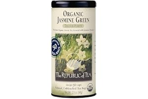 The Republic of Tea - Organic Jasmine Green Tea, 50 Tea Bags
