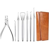 Ingrown Toenail Removal Kit Pedicure Tools for Feet Professional Knife Set Stainless Steel Ingrown Toenail Treatment Calloused Feet Remover Tool (7 Pcs Set)