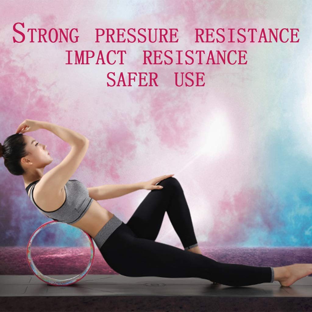 Amazon.com: Rueda de yoga con forma de círculo para fitness ...