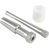 RAHISH TOOLS Ring Stretcher with Mandrel &amp; Nylon Base - Professional Jewelry Ring Sizer Tool, Band Resizer for Silver &amp; Gold, Ring Expander &amp; Sizing Kit - 6-1/2 Inches Stainless Steel Ring Enlarger