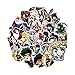 Vinyl Skateboards Stickers 73pcs, Echeer My Hero Academia Laptop Stickers Anime Cartoon Waterproof Stickers for Laptop Car Bicycle Skateboards Luggage Decal