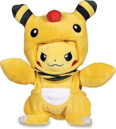 pikachu costume plush