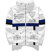AITFINEISM Men's Lightweight Windbreaker Jacket Casual Zip Up Jackets With Hooded