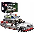 Mould King Ghostbusters ECTO-1 Model Car Building Kit, 27020 Ghost Car Building Blocks for Display and Collectible, Building