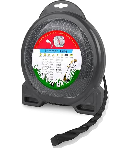 Vortex Trimmer Line .130 (3,3 Mm) Für Benzin-Rasentrimmer – 18 M Rolle, Passt Für Stihl, Husqvarna, Ryobi & Mehr