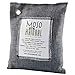 MOSO NATURAL Air Purifying Bag. Bamboo Charcoal Air Freshener, Deodorizer, Odor Eliminator, Odor Absorber for Cars and Closets. 200g Charcoal Color