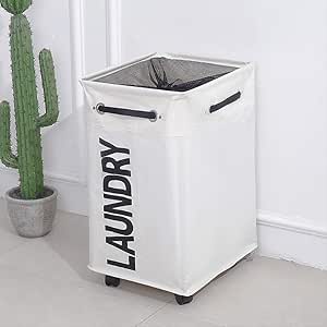 ZTCP Ropa Sucia Cesto de la Ropa Cesta de Almacenamiento Plegable con