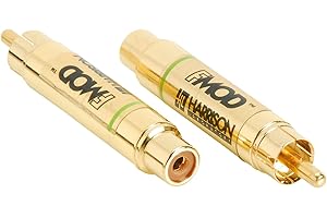 BYUP Harrison Labs 2500 Hz Low Pass Audio Crossover Cable, Male-to-Male RCA, 1 Count, Indoor, Compatible with Audio Devices