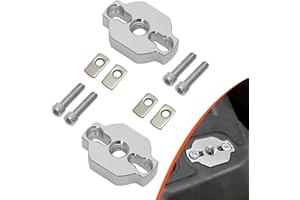 AUTOVIC Heavy-Duty ATV Tie Down Anchors Kit Aluminum Anchor Accessories for CF Moto UTV/ATV Low-Profile Design Stronger Clamp