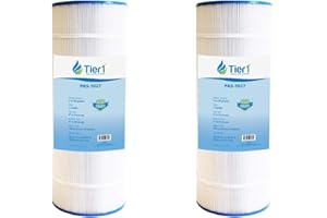 Tier1 Pool & Spa Filter Cartridge 2-pk | Replacement for Hayward C1200, Star-Clear Plus, Filbur FC-1293, Pleatco PA120, Unicel C-8412 and More | 120 sq ft Pleated Fabric Filter Media