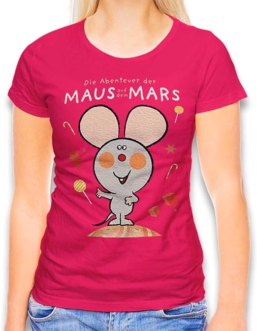 Die Abenteuer Der Maus Auf Dem Mars Damen TShirt viele Farben/SXXL Amazon.de Bekleidung Die Abenteuer Der Maus Auf Dem Mars Damen TShirt viele Farben/SXXL Amazon.de Bekleidung