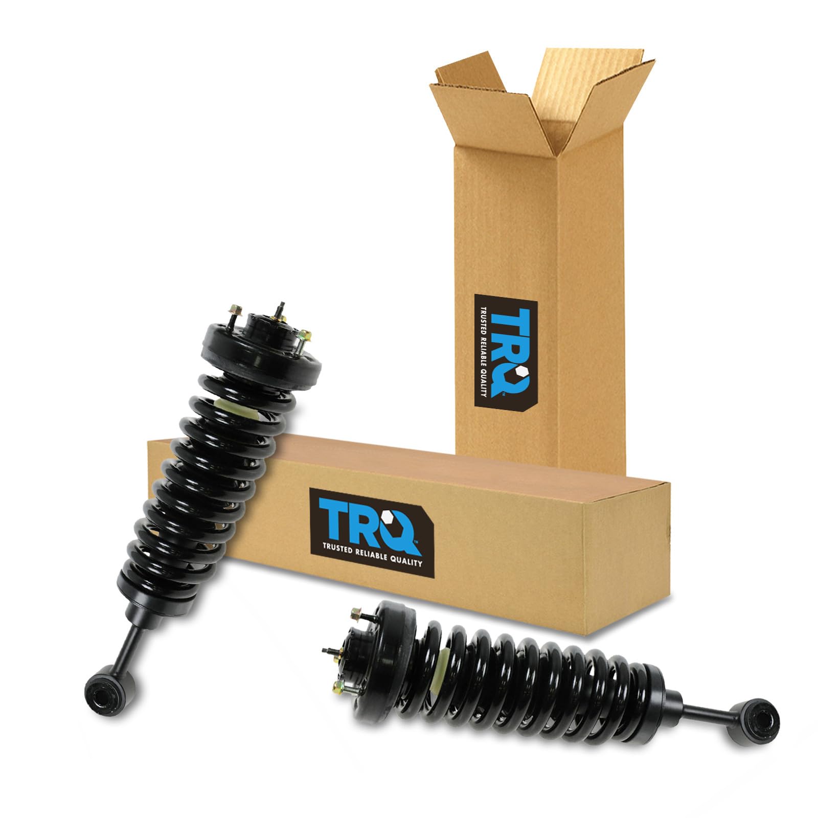 TRQ Strut Shock & Spring Assembly Front LH & RH Pair Set for Expedition Navigator