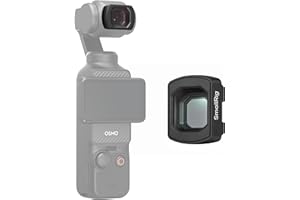 SmallRig 0.72X Wide-Angle Lens for DJI Osmo Pocket 3, Magnetic Attach for Quick Installation, with Expanding Angle of View to