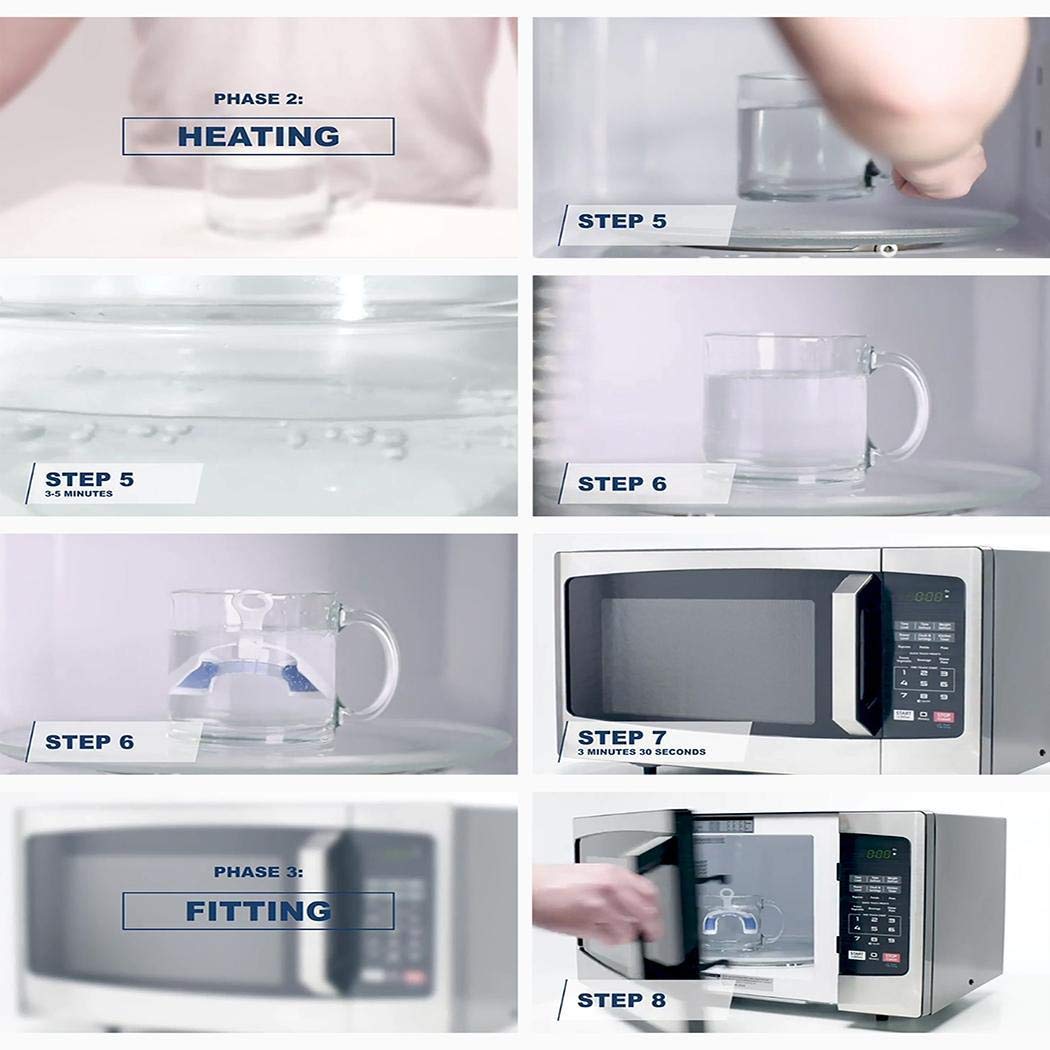 Zuionk Dental Mundschutz verhindern Nacht Zähneknirschen Schlafmittel gesunde Pflege Schlaflosigkeit