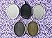 10 Pack - CleverDelights 30x40mm Oval Pendant Trays - Mix Pack - Pendant Blanks Settings Photo Jewelry