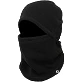 Funky Junque Balaclava Ski Mask - Windproof Fleece Winter Face Cover for Men & Women, Perfect for Skiing Snowboarding Running