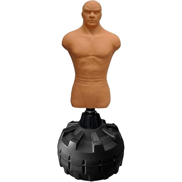 free standing human punching bag