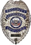 Rothco Security/Enforcement Deluxe Badge, Silver