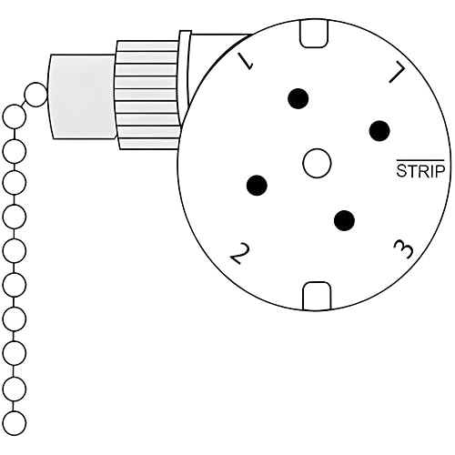 3 Speed Fan Switch Replacement Fan Controller 2PS Ceiling Fan Switch ...