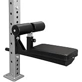 Lat Pulldown Seat Attachment, 4-Level Height Adjustment for Home Gym | 26mm aperture hole, 4 height settings from 8.9 to 11.8, home gym, squat rack upgrade, garage gym, quick setup