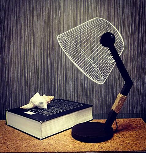 3D wood home decor office gadget christmas gift Lamp (MT302)