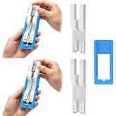 Syringe Guide Vial Holder for 3ML Vials &amp; 0.5CC/1CC Micro Syringes | One-Hand, Anti-Bending Needle ,Precise and Leak-Free Injection Guide for Diabetes Care, Peptide, Home &amp; Lab Use