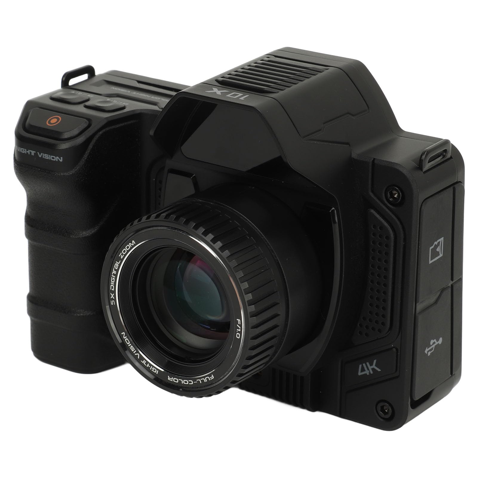 4K Ultra HD 40MP DSLR Camera, 4.2in Screen, Auto Focus, Night Vision, 5G WiFi, 2000mAh, Portable, Vlogging, 40x Optical Zoom