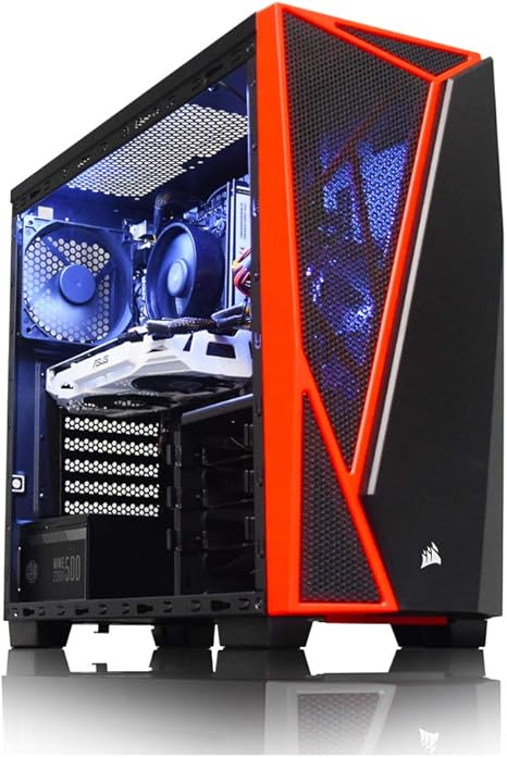 ADMI Apex Legends Gaming PC SPEC-04 Rojo 8GB RAM: Amazon.es: Informática