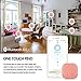 Apsung Key Finder, 4 Pack Wireless Anti-Lost Tracker, Anything Finder Wallet Bags Pet, Nut 3 Mini Locator App Control Smartphones.