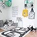JIALEEY Road Play Mat Activity Soft Cotton Floor Carpet Play Car Rug Street for Kid Baby Toddler Boy Girl Bedroom Playroom Classroom Playmats