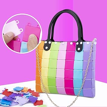 Top Toys 2019 Girls Newisdom 108 Pcs Creative Diy Puzzles Bag Girl Building Set 2019 Top Xmas Gifts For Girls Age 6 7 8 9 10 12 Best Art Kits
