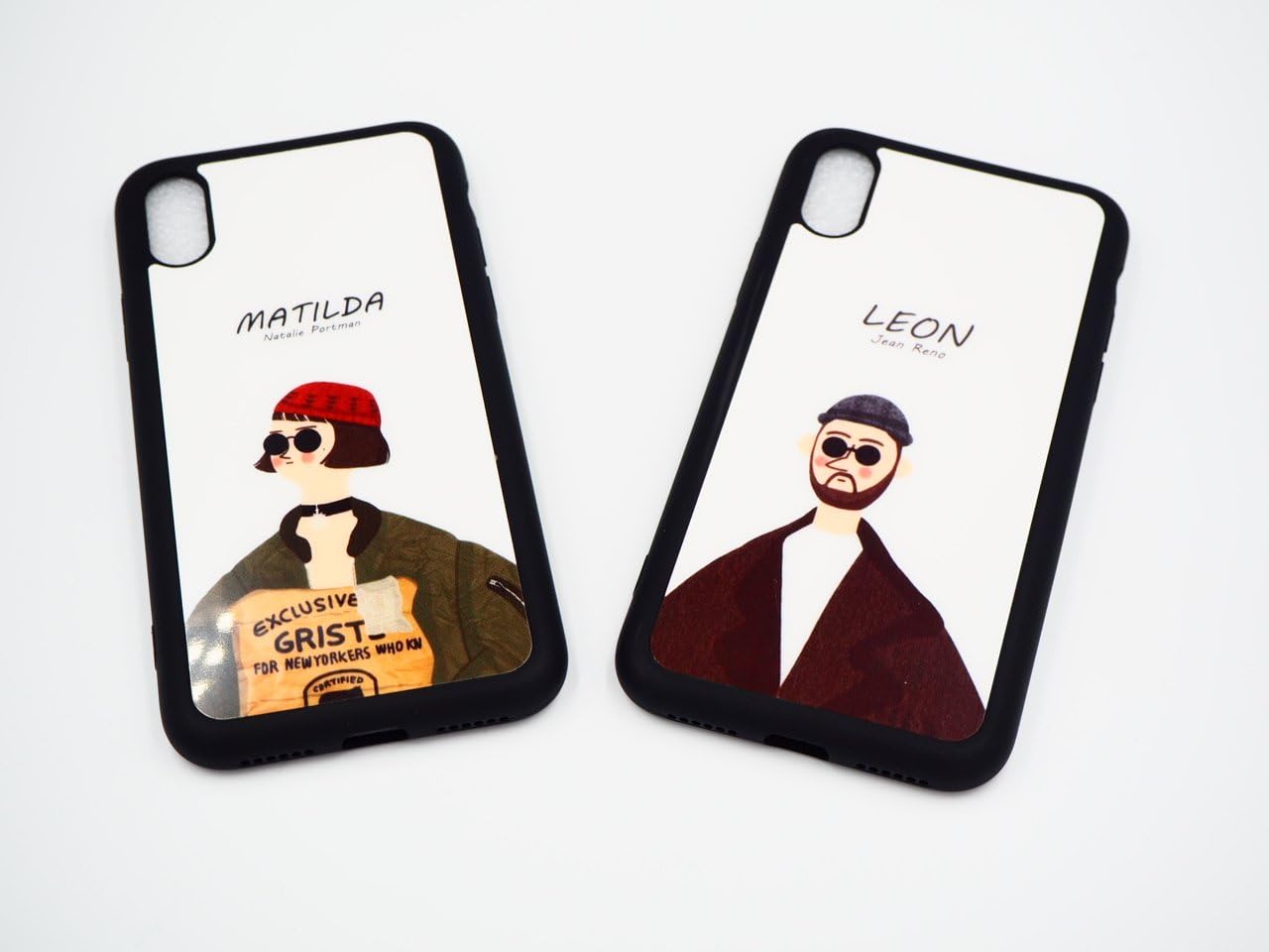 Amazon Co Jp Vi Ta Iphone 対応 Tpu 携帯ケース スマホケース 映画 Leon レオン モデル マチルダ 落下 衝撃 吸収 X レオン 白 家電 カメラ
