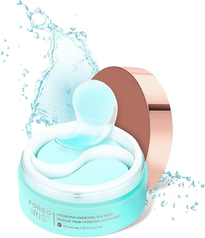 FOREO IRIS Under Eye Gel Patches - Dark Circles Wrinkles Puffiness - 60 pcs