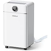 CHIVALZ 1500 Sq.Ft Dehumidifier for Basement with Drain Hose Max 25 Pints, Dehumidifiers for Home, Bedroom, Bathroom, Quiet, 