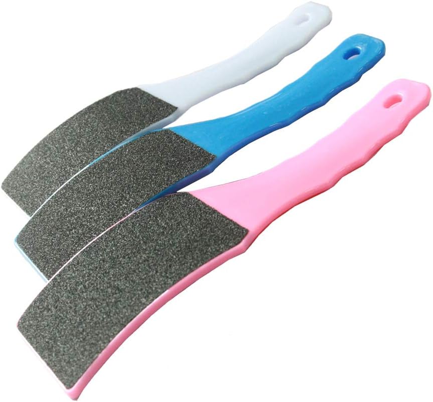 Filan Pedicure Foot Rasp File Callus Remover, Double-Sided Foot Rasp Foot File Pedicure Tools Foot Care Pedicure to Remove Hard Skin (Pack of 3)