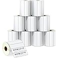 BETCKEY 4x1 Inch Thermal Labels - 6 Rolls For Zebra & Rollo Printers