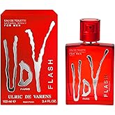 Udv Flash Eau De Toilette Spray For Men, 3.4 Ounce, Multi