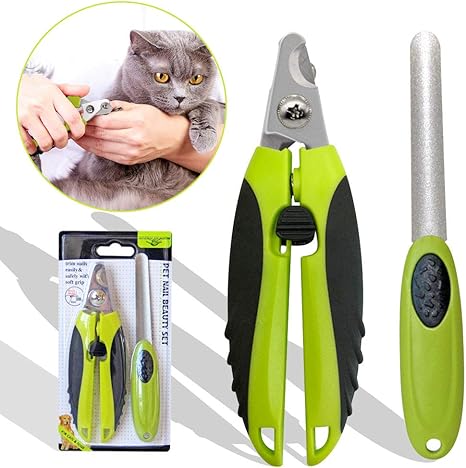 Onebarleycorn Coupe Ongles Professionnelle Pour Chien Ou Chat Ideal Pour Un Chat Chiot Chaton Et Petit Chien Un Grand Coupe Griffes Pour Le Toilettage Amazon Fr Animalerie