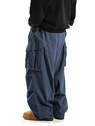 OYOANGLE Men's Drawstring Elastic Waist Flap