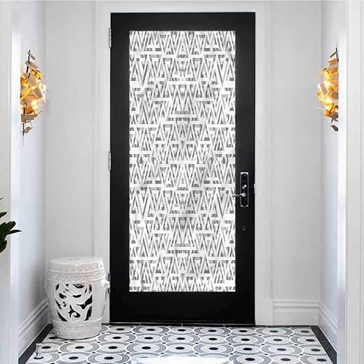 Amazon.com: 3D Self-Adhesive Door Wallpaper Murals Door Sticker, Grey