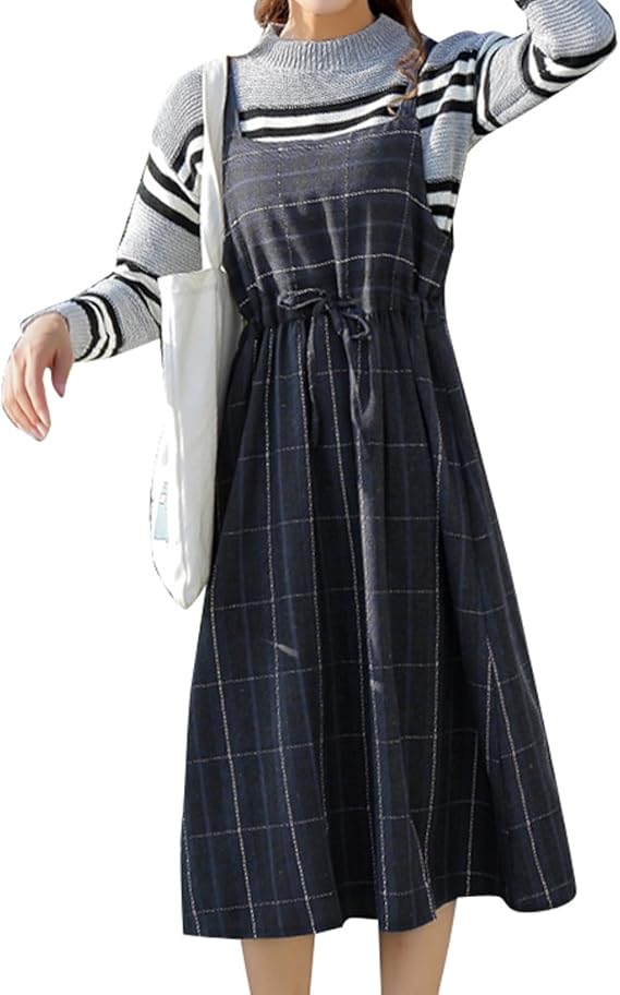 Amazon ワンピース ジャンパースカート ワンピ ロング チェック Aライン 赤 レッド ネイビー S M L Xl 全2色 S ネイビー ワンピース チュニック 通販 Amazon ワンピース ジャンパースカート ワンピ ロング チェック Aライン 赤 レッド ネイビー S M L Xl 全2色 S ネイビー ワンピース チュニック 通販