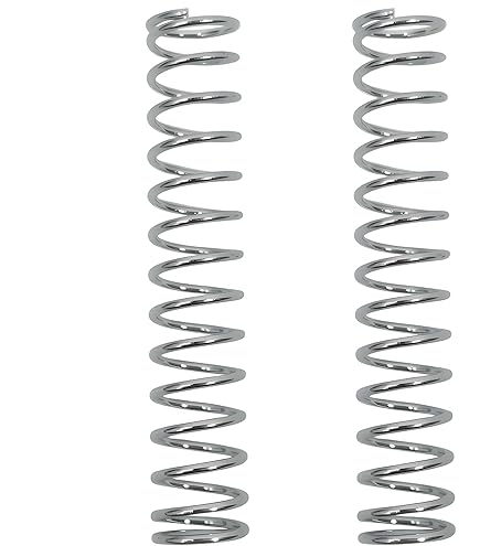 Prime-Line SP 9730 - 2 Molle A Compressione In Acciaio, Diametro 1,6 Cm X 7,6 Cm, Calibro 080, Placcate Nichel