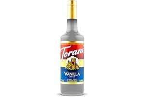 Torani Vanilla Syrup Pet Bottle, Vanilla, 750 ml.