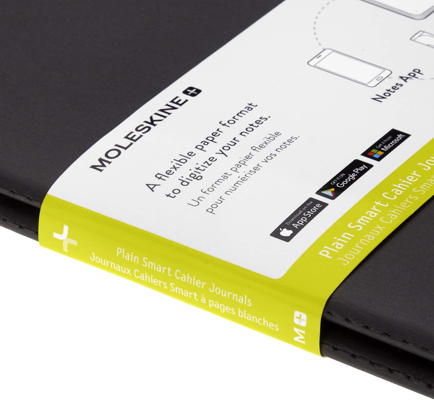 Moleskine Extra Large Size 19 x 25 cm Smart Cahier Journals, Digital Ruled Cahier Notebooks, Compatible with Pen+ - Image 5